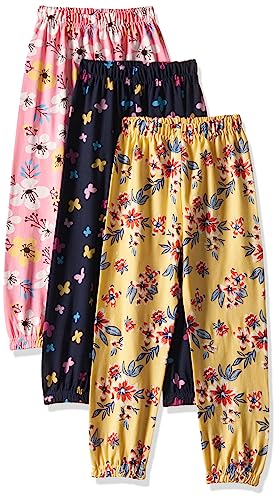 T2F Girl's Regular Track Pants (GLSTRK07_Multicolour | Rise Style: Mid Rise 7 Years-8 Y…