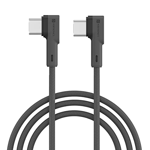 Portronics Konnect L 60W PD Type C to Type C Mobile Charging Cable, 1.2M, Fast Data Syn…