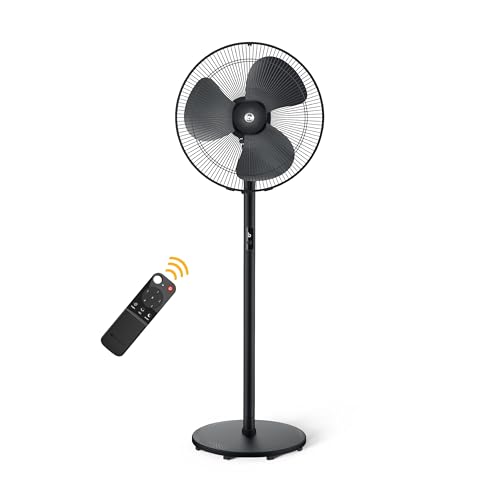 atomberg Renesa 400mm Pedestal Fan | 5-star rated | Ideal for Home & Office | Silent BL…