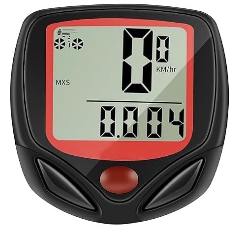 Leosportz Cycle Speed Meter - Wired Speedometer for Bicycles | Easy to Use Universal Cy…