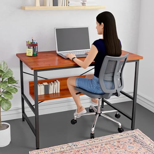 FURLAY Ark Office Desk and Study Table | 1 Year Warranty | Metal and Century Engineered…