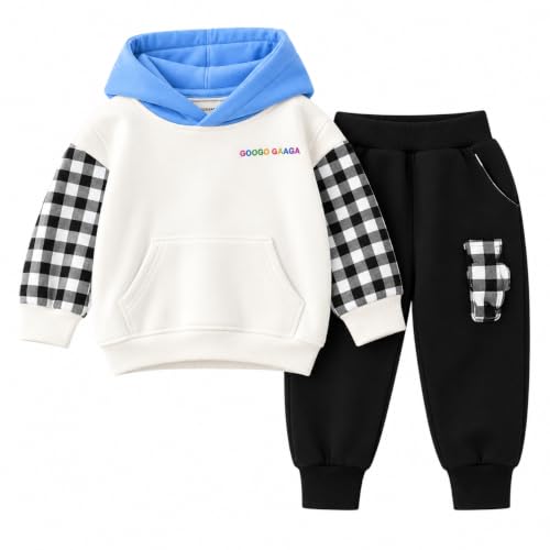 Googo Gaaga Kids Full Sleeve Sweatshirt & Denim Trouser Clothing Set | Comfortable full…