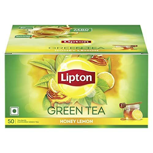 Lipton Honey Lemon Green Tea|| 50 Tea Bags