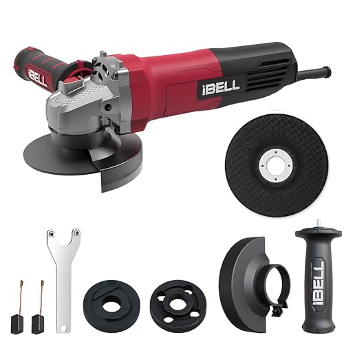 IBELL Angle Grinder AG10-68 | 680W Heavy Duty | Copper Armature | 100mm/4" Disc Dia | 1…