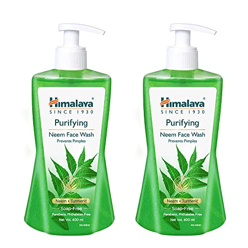 Himalaya Purifying Neem Face Wash 400ML (pack of 2)