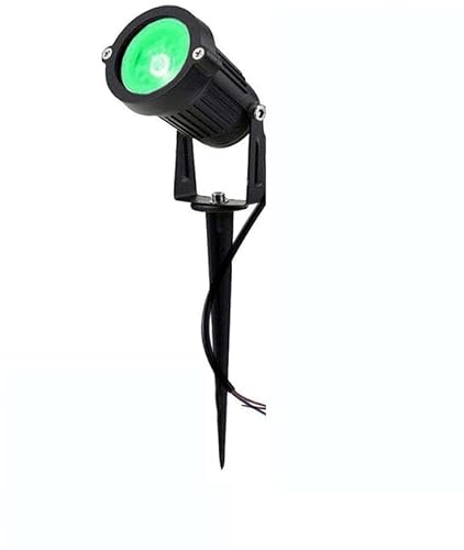 Gesto 5 Watt Outdoor Spike Focus 'IP65 ' Water Resistant and Adjustable 180° Black Alum…