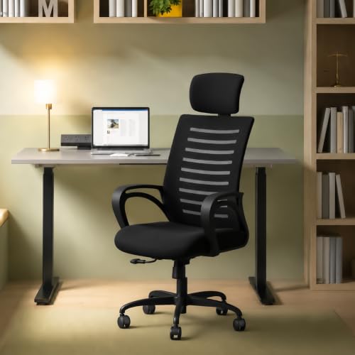 CELLBELL Desire C104 Mesh High Back Ergonomic Office Chair - Adjustable Seat Height, St…