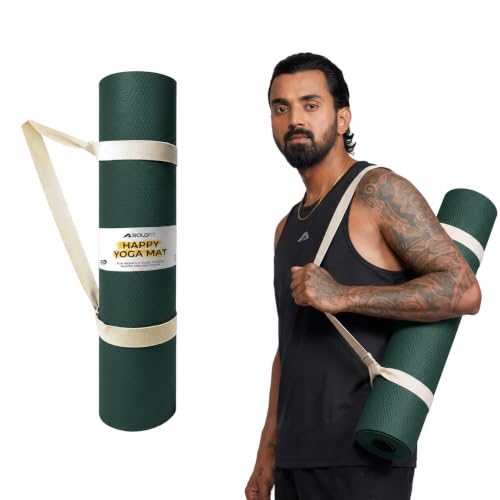 Boldfit Yoga Mats For Women and Men Exercise For Home Workout Gym Anti Slip EVA Materia…