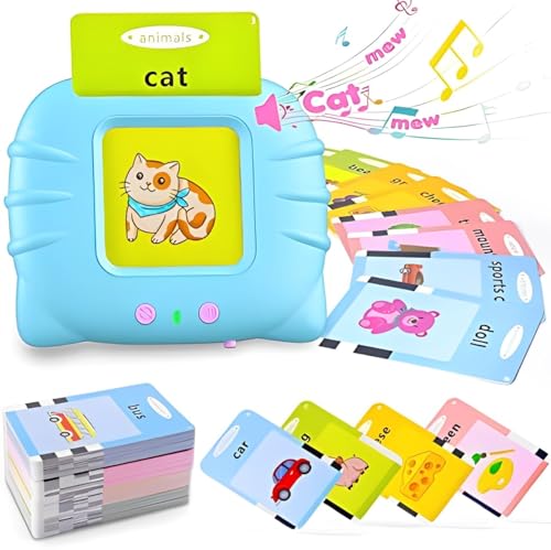 Graphene Colorful Double-Sided Flash Cards, Rechargeable Montessori Educational Cards,…