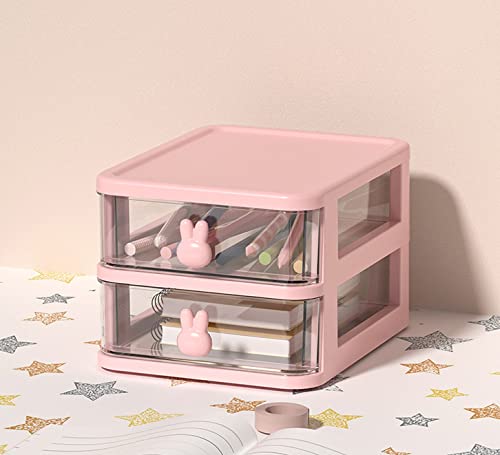 wolpin Desk Organizer Drawers 2 Tier Pen & Pencil Stand Stationery Storage Home and Off…