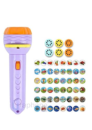 Graphene Bedtime Fun Kids Slide Projector Torch, Premium ABS Materials, Easy-to-Use Int…