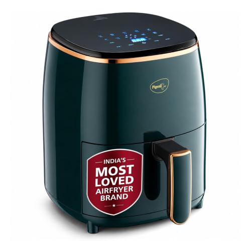 Pigeon Healthifry Digital Air Fryer, 360° High Speed Air Circulation Technology 1200 W…