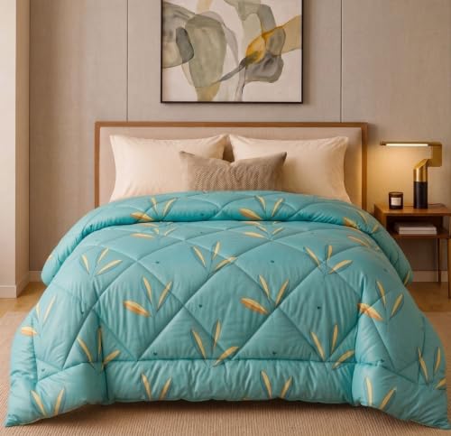 VAS COLLECTIONS 220 GSM Microfiber Reversible AC Comforter/Blanket for Winter/Quilt/Duv…