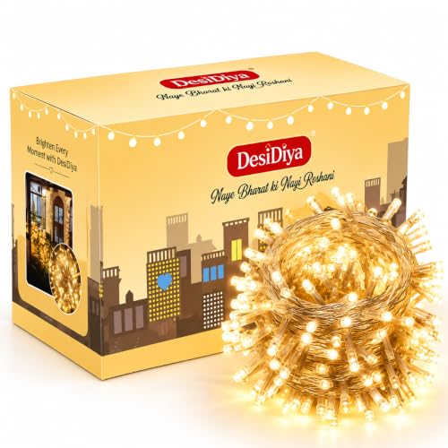 DesiDiya® 35 Feet Long LED Power Pixel Serial String Light, 360 Degree Light in Bulb |…