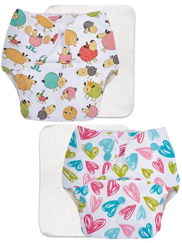 Superbottoms Basic Leakage-proof advanced cloth diapers for babies, High Absorbent 2 re…