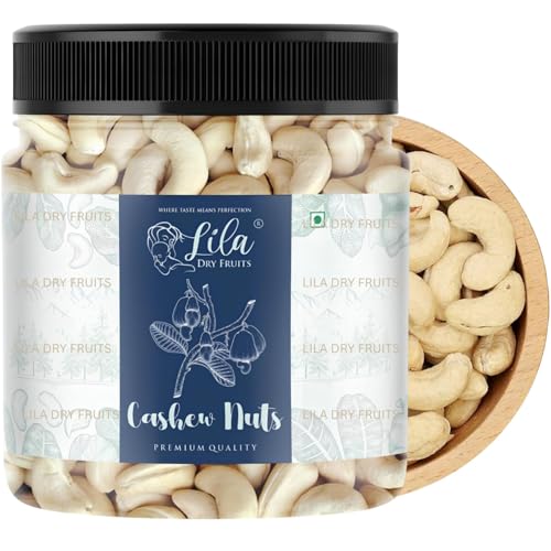LILA DRY FRUITS Cashew 500gm Whole Kaju 500_g Nutritious & Delicious
