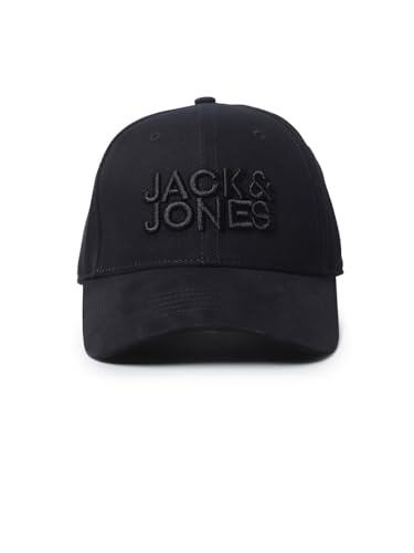 JACK & JONES Men's Cotton Baseball Cap with Adjustable Back Closure | Unisex Cap Anthra…