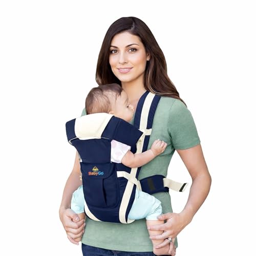 BabyGo Kids 4-in-1 Adjustable Baby Carrier Cum Kangaroo Bag | Multiple Carry Positions:…