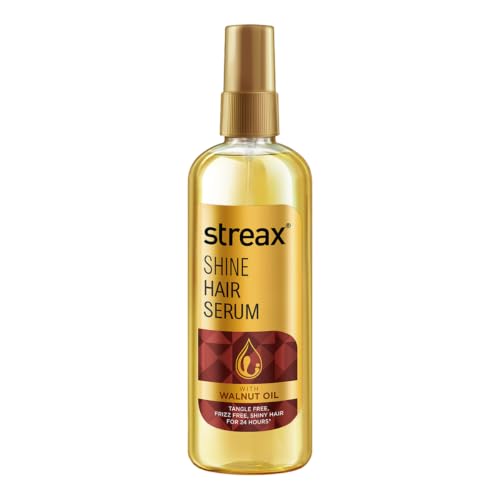 Streax Hair Serum 200ml, Hair serum for Dry & Frizzy Hair, for Women & Men, for Curly H…