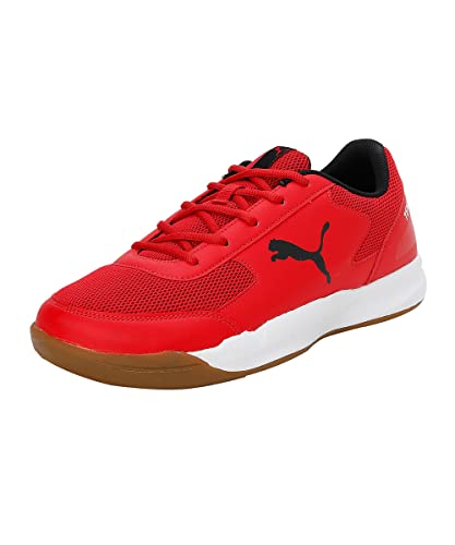 Puma Unisex Adult Adcourt Red Badminton Shoes 9 UK