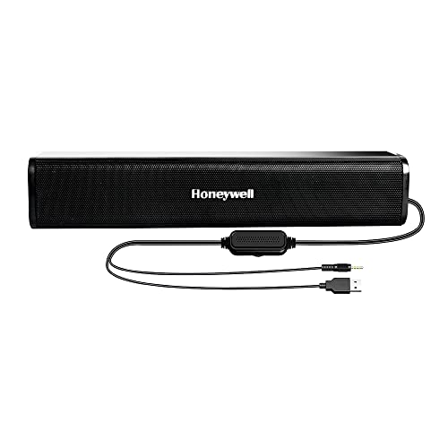 Honeywell Moxie V500 10W Portable USB Wired Soundbar, Speaker for PC,Desktop and Laptop…