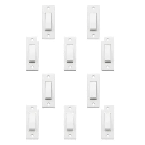 Anchor by Panasonic Penta 6A, 1Way Switch, Deluxe 100W SBL Load, IP20, White (38058-10)