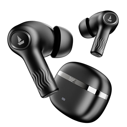 boAt Nirvana Ion, 120HRS Battery, Crystal Bionic Sound w/Dual EQ Modes, 4Mics ENx, App…