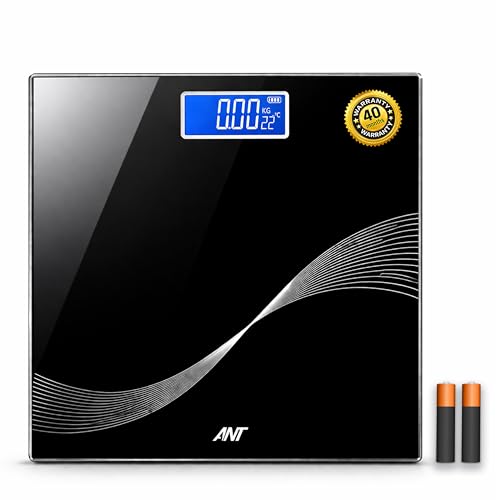 ANT Flora Wave Digital Body Weight Weighing Scale, 180kg Capacity, High Precision Strai…