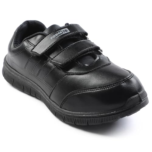 Liberty Force 10 School Shoes for Kids Black - 04