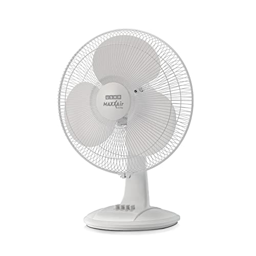 USHA Maxx Air Ultra Table Fan,400MM Sweep Size,1350 RPM,Aerodynamic Blade Design for Hi…