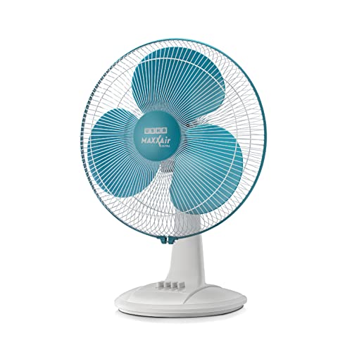 USHA Maxx Air Ultra Table Fan | 400MM Sweep Size | 1350_RPM | Aerodynamic Blade Design…