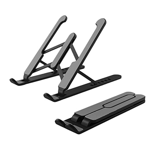 Zebronics-NS1000 Laptop Stand Featuring Foldable Design, Anti-Slip Silicone Rubber Pads…