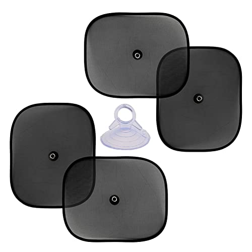 KINGSWAY Car Window Curtain Sticky Sun Shades Use for All Cars, Universal Fit Sunshades…