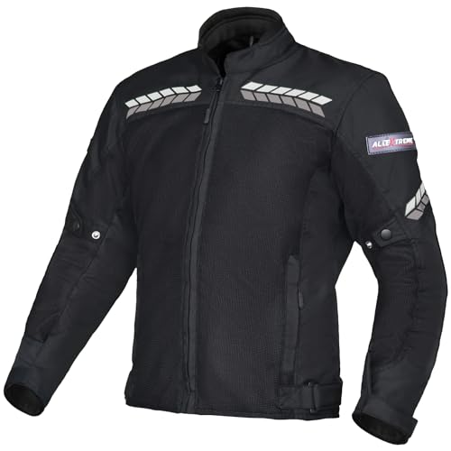 AllExtreme SPEEDO Unisex All weather Adult Motorcycle Riding Jacket with Impact Protect…