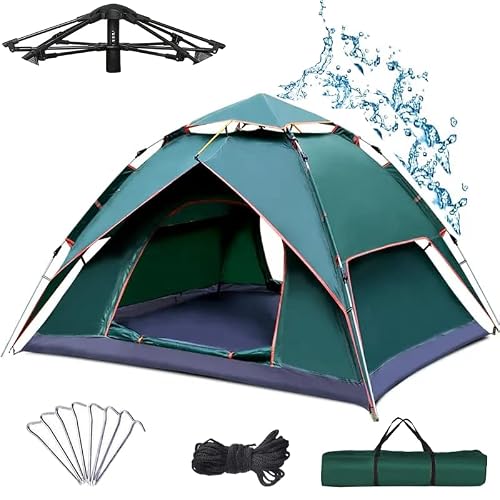 BOLDESCAPE 3-4 Persons Camping Tent, Waterproof for Adults - Spacious Outdoor Tent Hous…