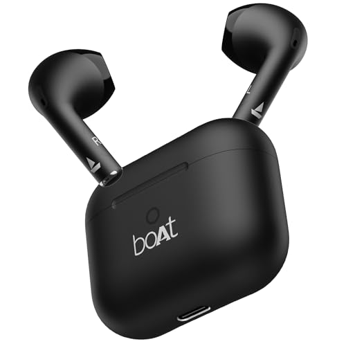 boAt Airdopes Joy, 35Hrs Battery, Fast Charge, IWP Tech, Low Latency, 2Mic ENx, Type-C…
