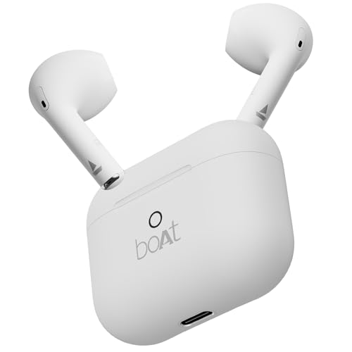 boAt Airdopes Joy, 35Hrs Battery, Fast Charge, IWP Tech, Low Latency, 2Mic ENx, Type-C…