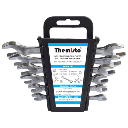 THEMISTO TH-T14 6pcs Double Open Ended Spanner set