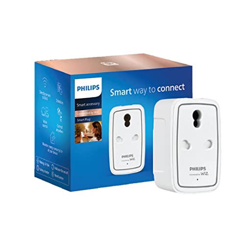 PHILIPS 6-16A Smart WiFi Plug | Wiz Connected Voice Controlled, Amazon Alexa & Google A…