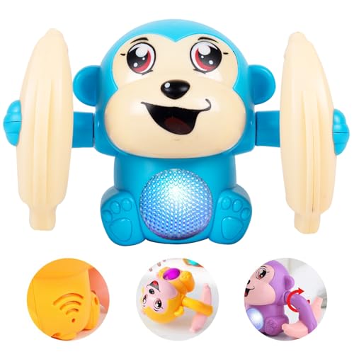 Gooyo GY-2029 Voice Control Banana Dancing Monkey Toy | Spinning, Rolling and Tumbling…