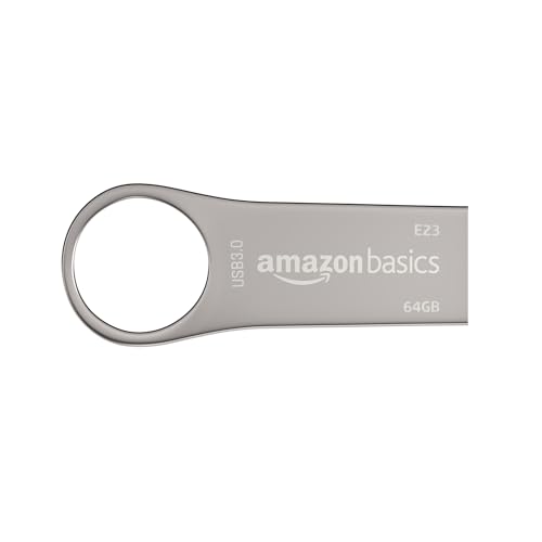 Amazon Basics 64 GB USB 3.0 Pen Drive | Flash Drive | Read Speed Upto 120 MB/s | with K…