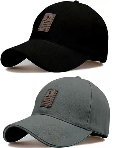 SELLORIA Brand Soft Cotton Adjustable Unisex Cap for Men and Women Freesize Baseball Ca…
