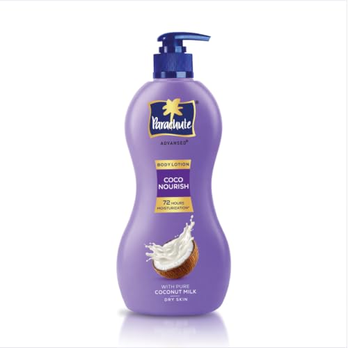 Parachute Advansed Coco Nourish Body Lotion, With Pure Coconut Milk, 100% Natural, Dry…