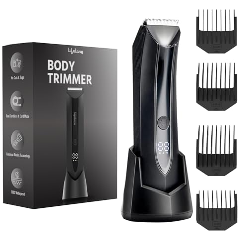 Lifelong Full Body Trimmer for Men All in One | Skin Safe Body Groomer, Private Parts &…