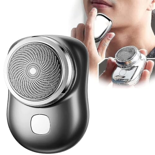 GASIOROWSKI New Upgrade Mini Electric Razor Shavers For Men, Rechargeable Shaver Easy O…