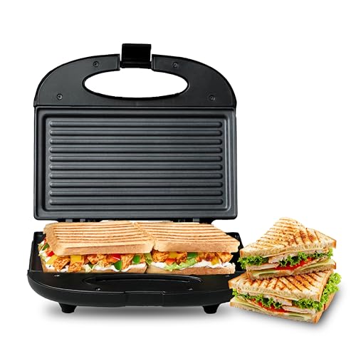 MILTON Express 800 Watt Grill Sandwich Maker | Electric Toaster Griller Sandwich Maker…