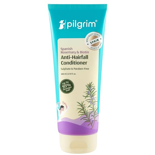 Pilgrim Spanish Rosemary & Biotin Anti Hairfall Conditioner for Reducing Hair Loss & Br…