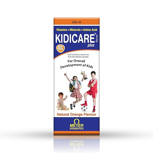 Kidicare Plus Multivitamin Syrup For Children Upto 12 Years With Vitamins, Minerals For…
