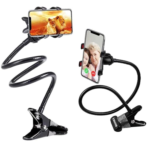 Sounce Mobile Stand Holder Metal Built - Cell Phone Stand Perfect for Video Table Onlin…