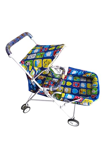 Ezaakart Baby Stroller & Pram for 0–3 Years | 3 Point Safety Harness | Spacious Cushion…